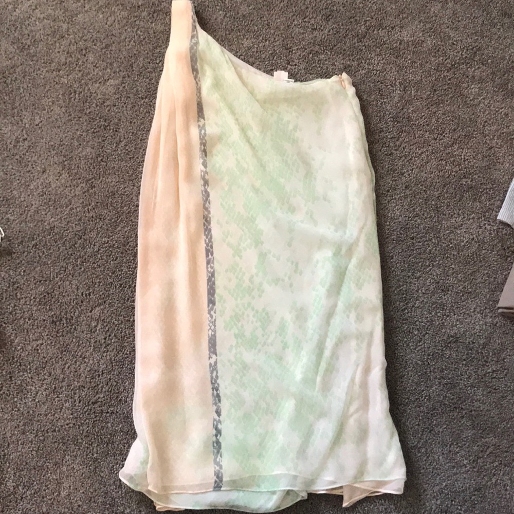 Diane von Fersenberg one shoulder dress